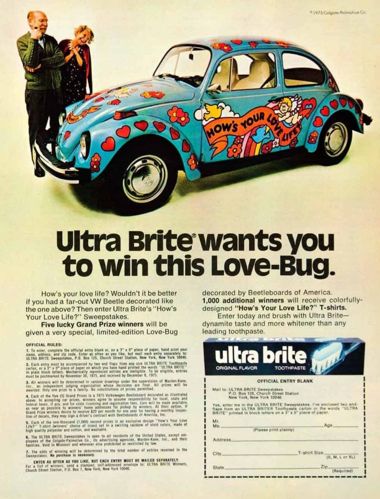 1975 Ultra Brite Love-Bug