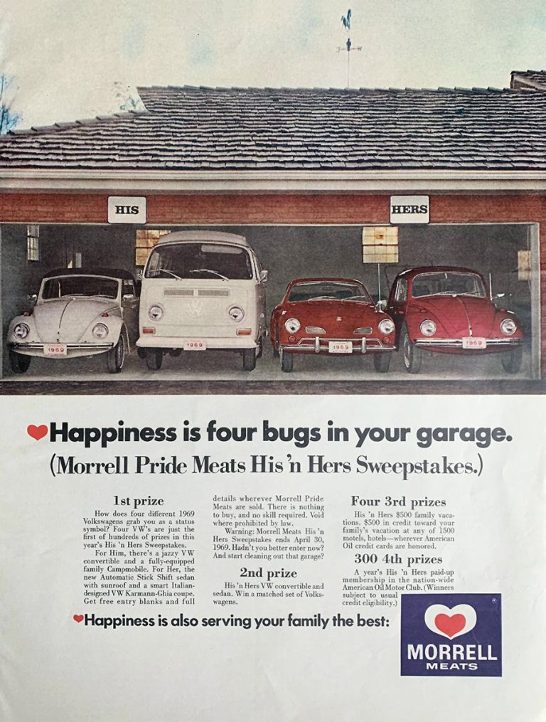 1969 Morrell Pride Meats ‘His ‘n Hers’