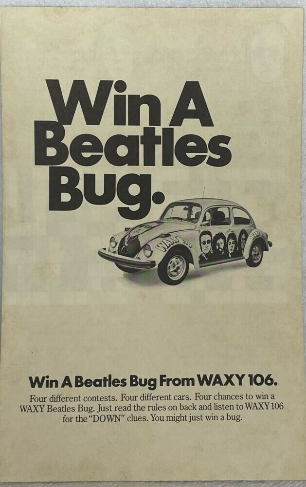 1977 Beatles Bug