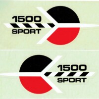 Original '1500 Sport' sticker set.