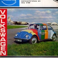 Safer Motoring magazine (UK) July 1972. Car on display at Biggin Hill Air Fair May 1972.