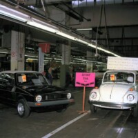 The last Triple White Karmann Convertible leaves the Osnabruck factory on January 10, 1980.