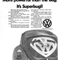1971 Superbug (Super Beetle) ad