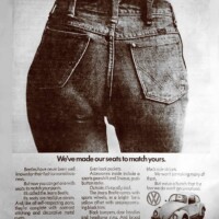Jeans ad VW GB (UK) dated October 24, 1973