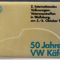 Veteran VW plaque courtesy Georger Charris.