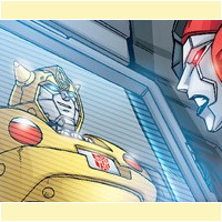 'Transformers: Timelines' comic book 'Descent Into Evil' (08/2005), drawn by Makoto Ono.