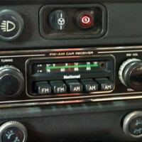 National (Panasonic) radio