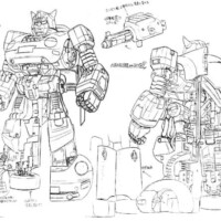 Concept art by Hasbro/Takarau00a9 for a proposed 'New Beetle Bumblebee' made during 2005.