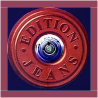 Badge fits around the alarm security lock