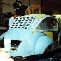 Full size fiberglass fabrication.