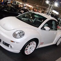 2010 Tokyo Auto Salon. This New Beetle pick-up truck conversion was created by Japan's Body Shop Hayashi.