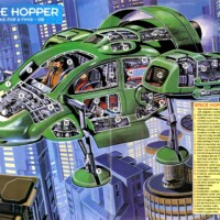 Cutaway drawn by Graham Bleathman for Manga Entertainment.