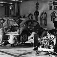 Volkswagen Porsche Austria Rally Team Works, 1972 - courtesy Gute Fahrt Magazine.