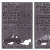 Specification including Komfort and Sport.