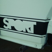 1974 Sport sticker accessory