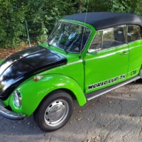 Original restored World Cup '74 Cabriolet of player and trainer Josef 'Jupp' Heynckes.