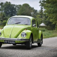 Popkever hippie-groen