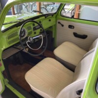 Popkever hippie-groen