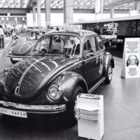 City Beetles on display at Frankfurt '73. Image courtesy Peter Noad.