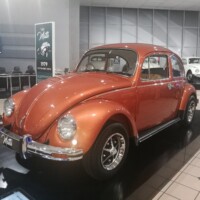 Restored crashed vehicle at the AutoPavillion (Volkswagen Museum) Uitenhage.