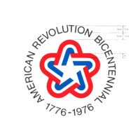 American Bicentennial symbol designed by Bruce Blackburn.