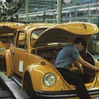 On the production line at either Wolfsburg or Volkswagen Brussels (formerly Du2019leteren).