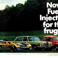 VWoA fuel injection promotional ad featuring a 110.